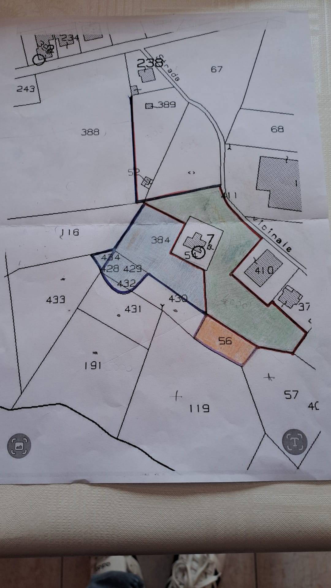 Immagine 14 di Terreno residenziale in vendita  a Massignano