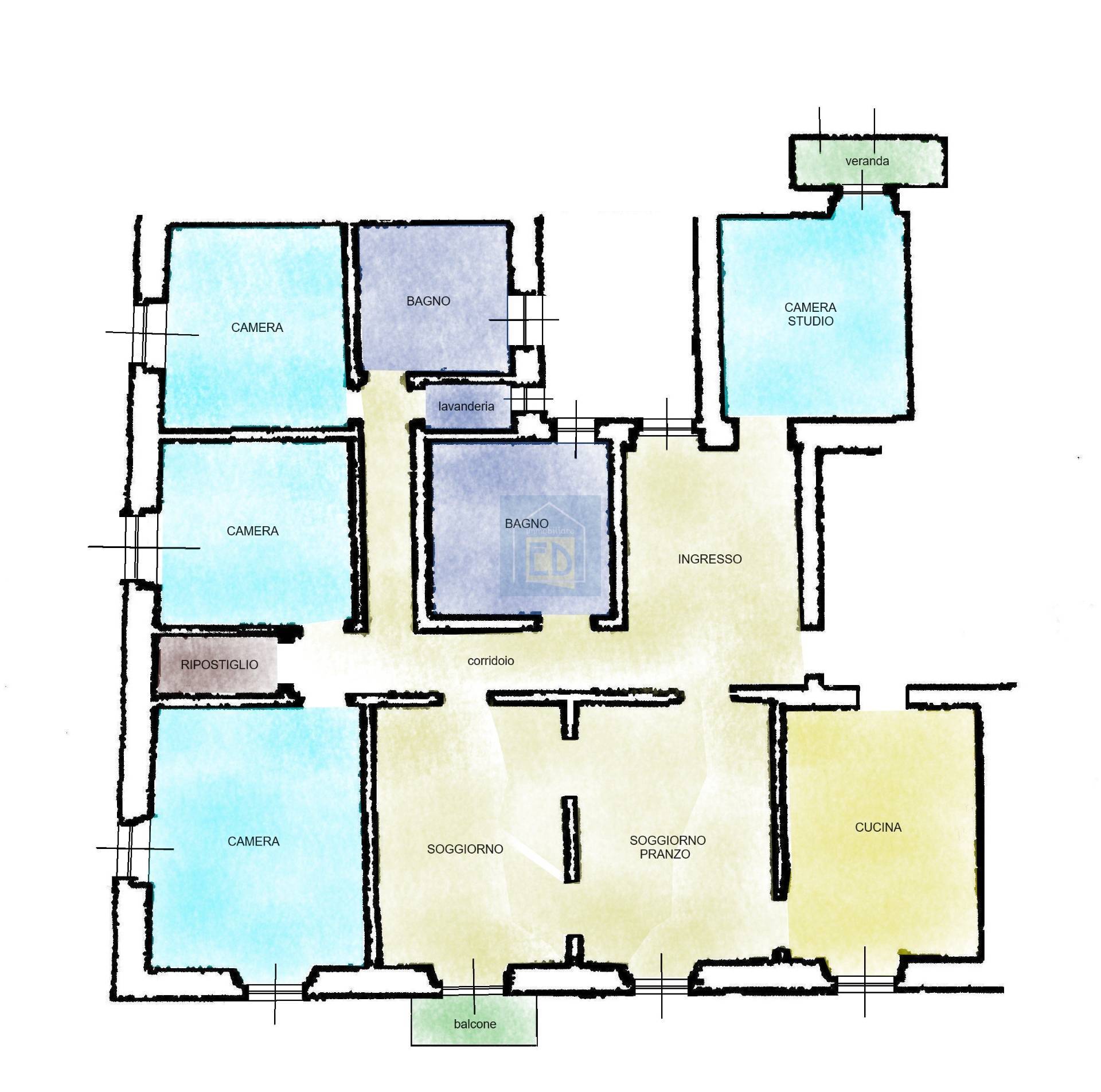 Immagine 56 di Appartamento   in Via Famagosta 21 a Savona