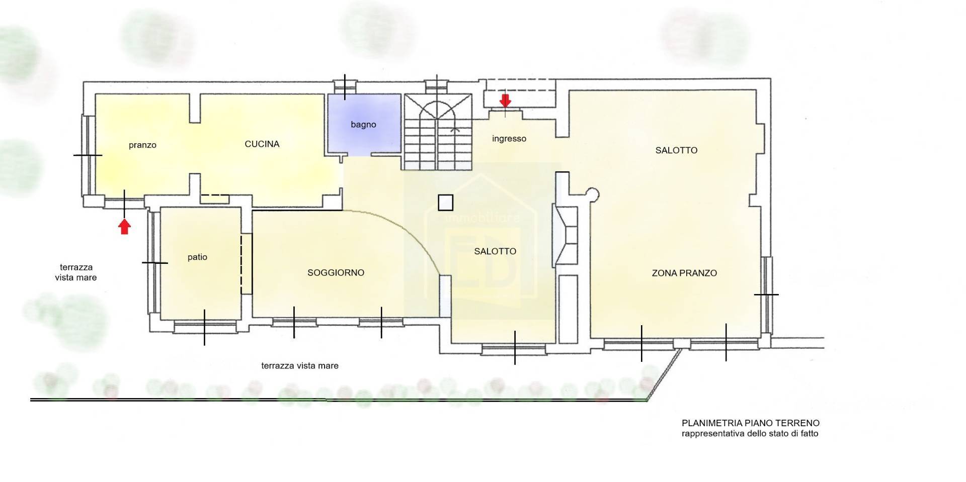 Immagine 42 di Villa in vendita  in Via Poggio dell'Orizzonte 65 a Albissola Marina