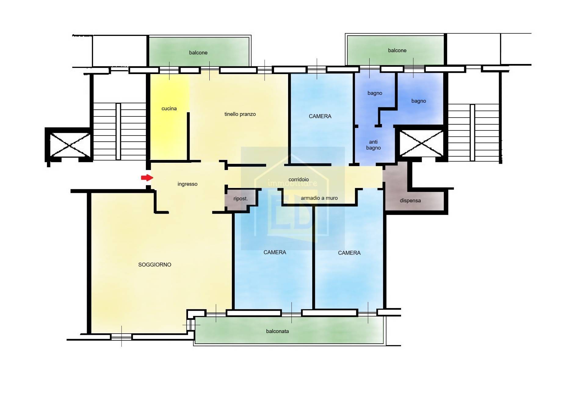 Immagine 39 di Appartamento in vendita  in Via Privata Sambolino 5 a Savona