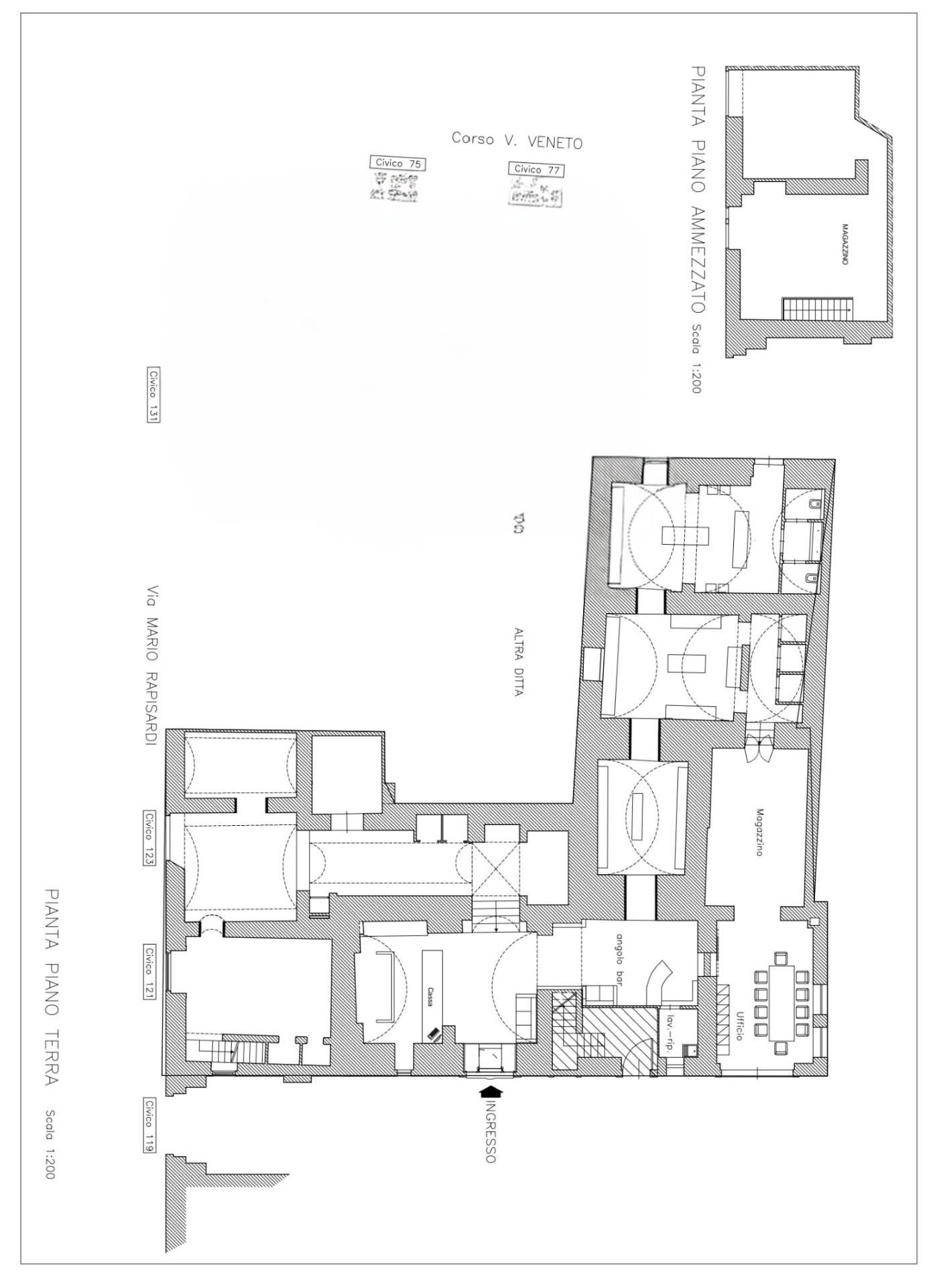 Immagine 18 di Locale commerciale in affitto  in via rapisasrdi 123 a Ragusa