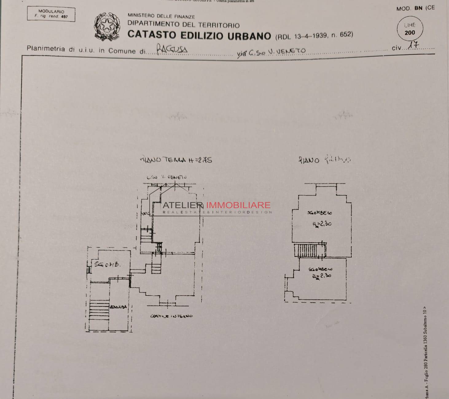 Immagine 23 di Casa indipendente in vendita  in Corso vittorio veneto 17 a Ragusa