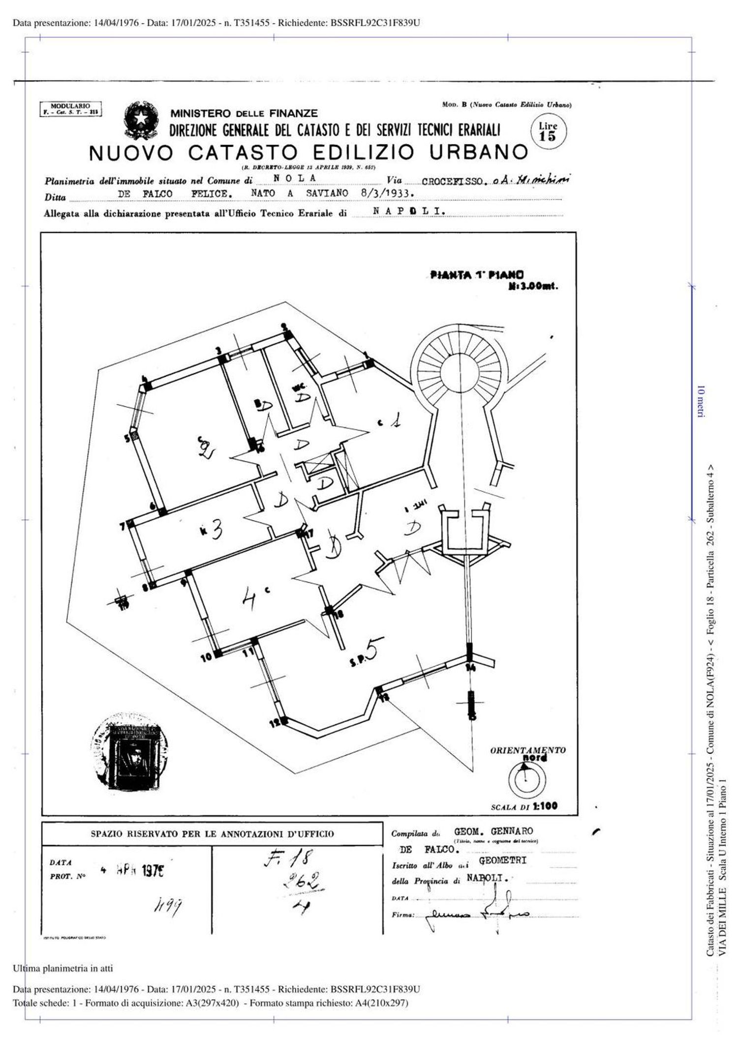 Immagine 26 di Appartamento in vendita  in dei Mille a Nola