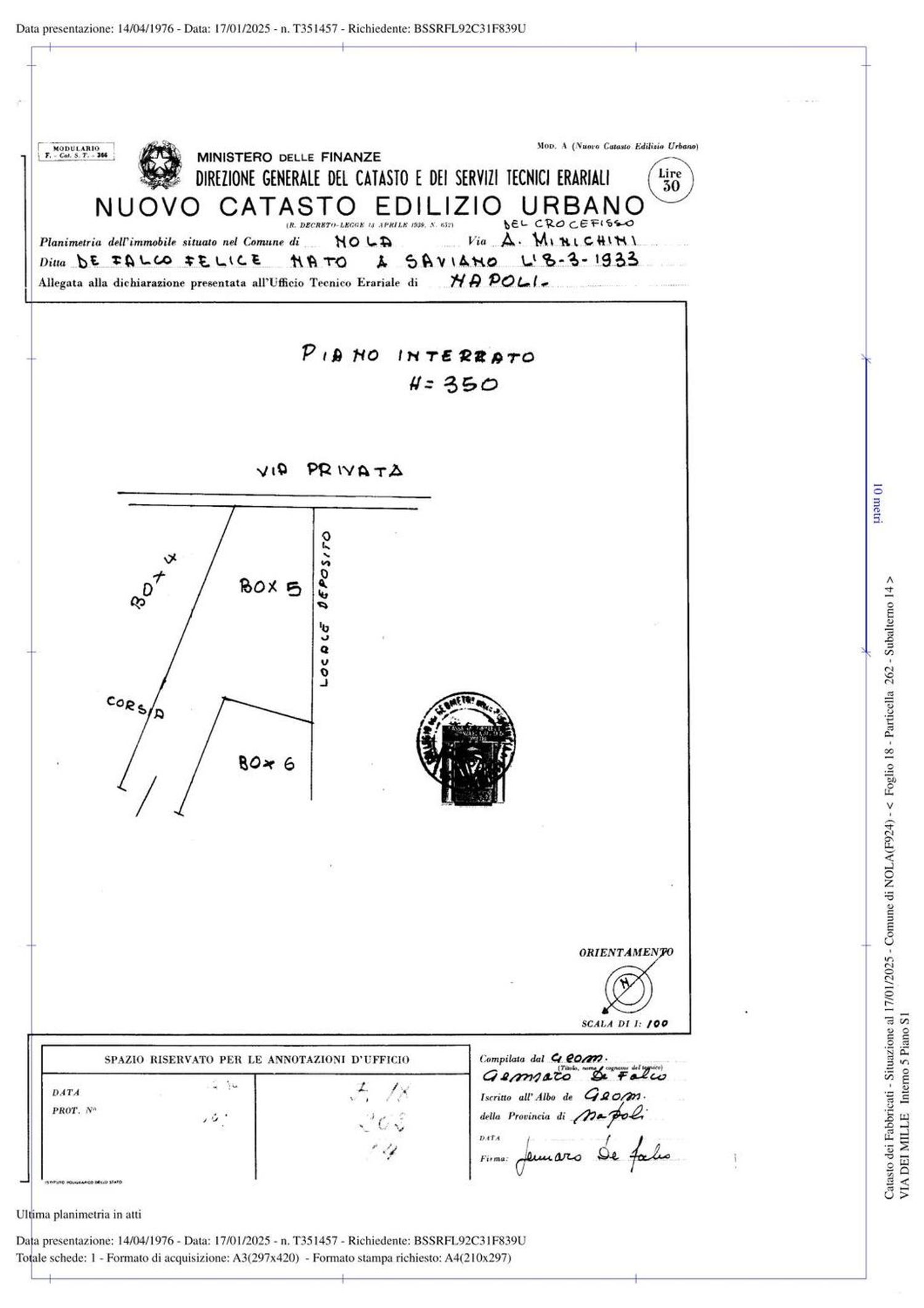 Immagine 27 di Appartamento in vendita  in dei Mille a Nola