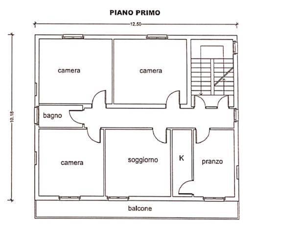 Immagine 13 di Casa indipendente in vendita  a Deruta
