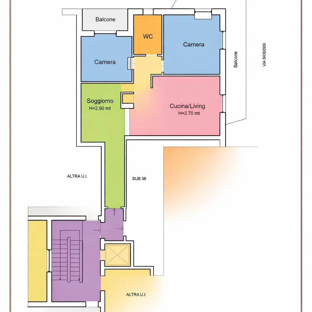 Immagine 18 di Appartamento in vendita  in Via Brindisi 1 a Acerra