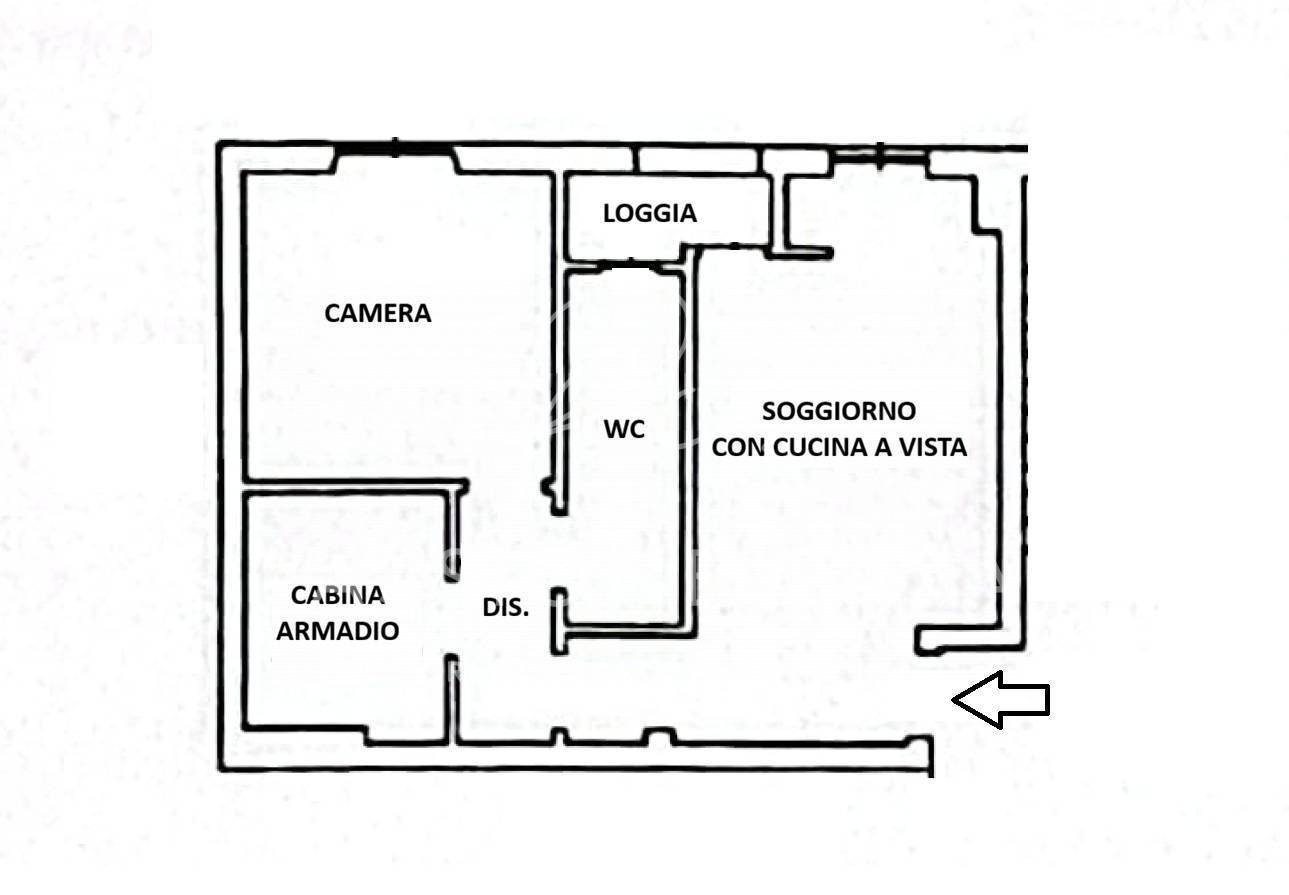 Immagine 11 di Appartamento in vendita  in via Negroli 39 a Milano