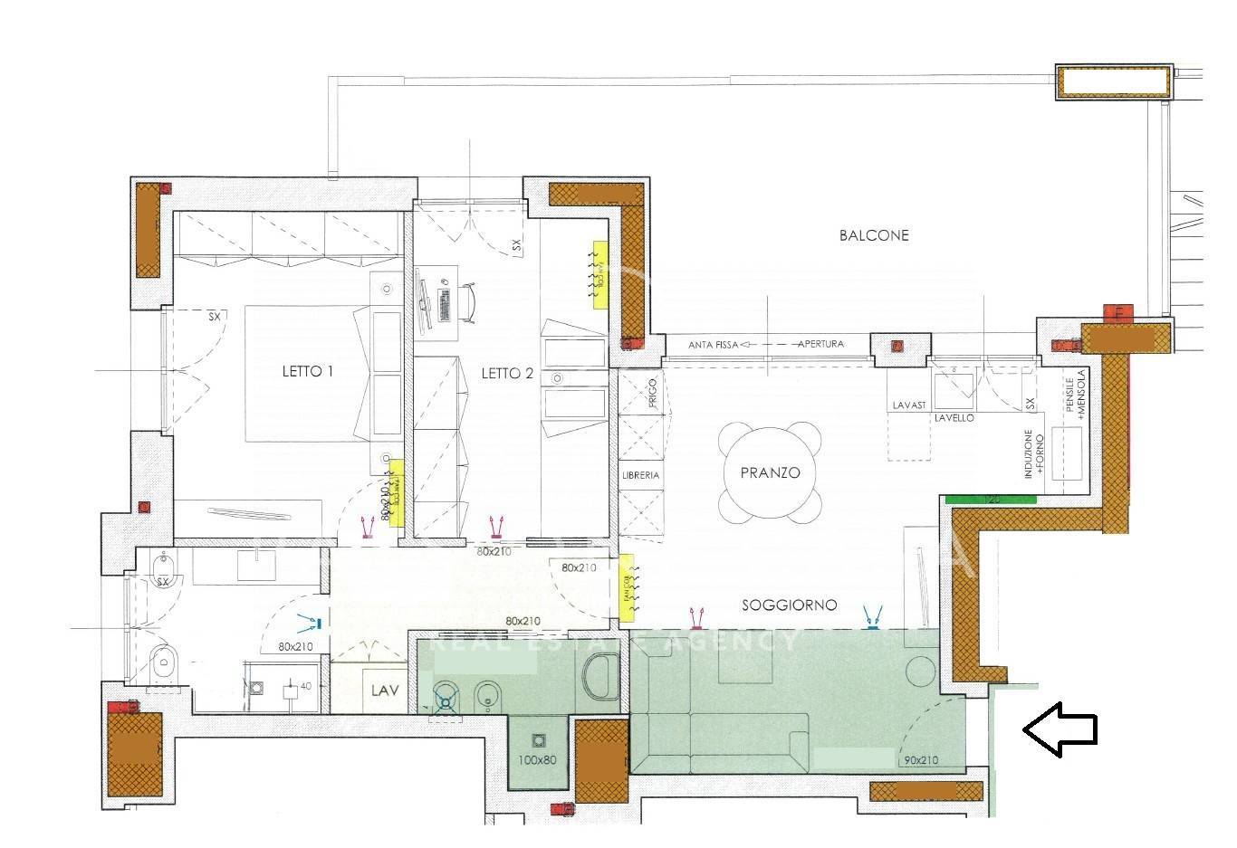 Immagine 39 di Appartamento in vendita  in Via San Rocco 8 a Segrate