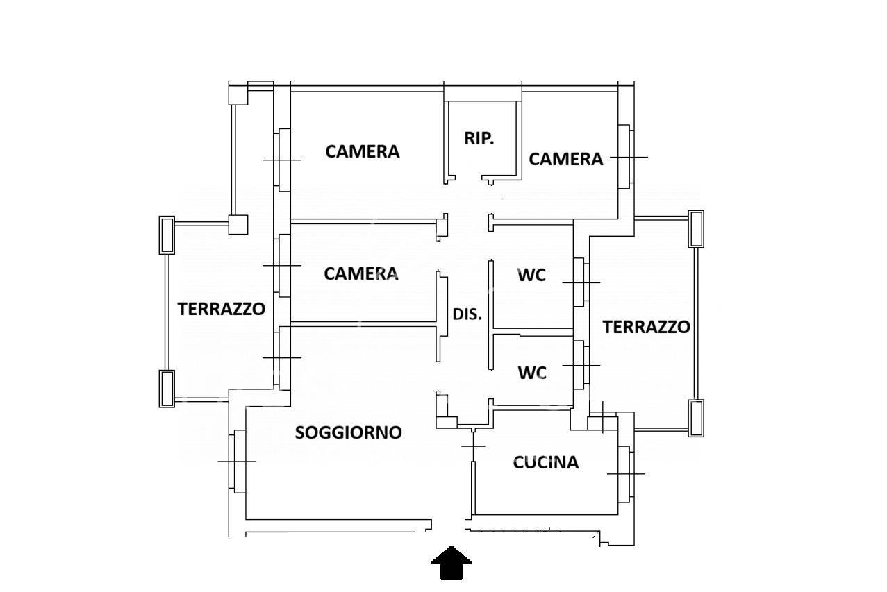 Immagine 5 di Appartamento in vendita  in Via Roma 25 a Segrate