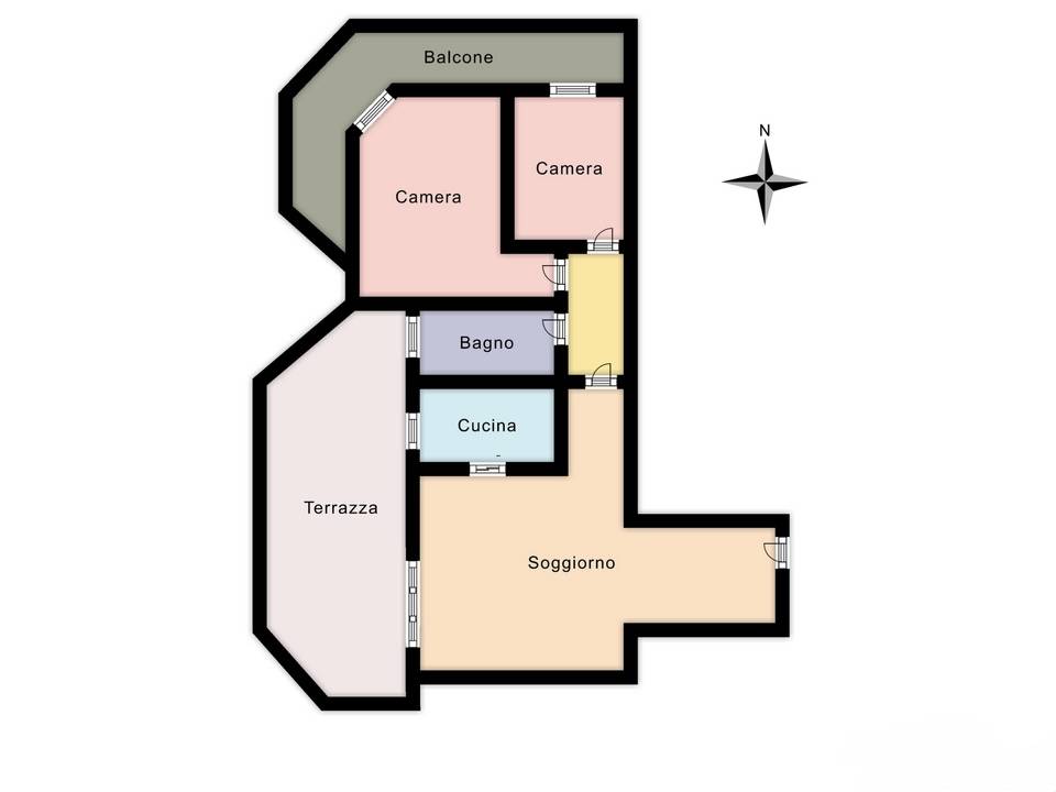 Immagine 15 di Appartamento in vendita  in via ruetta scarafoni 14 a Giulianova