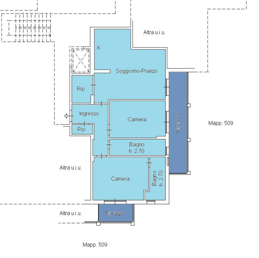 Immagine 29 di Appartamento in vendita  in piazza XXV Aprile a San Bartolomeo Al Mare