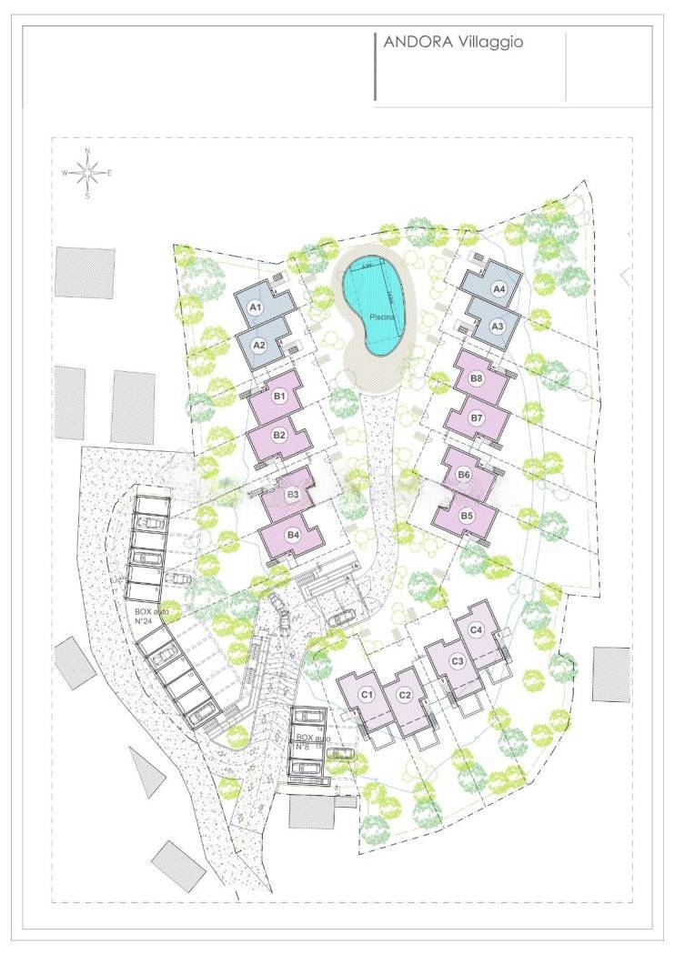 Immagine 11 di Villetta a schiera in vendita  in Via Gaetano Donizetti a Andora