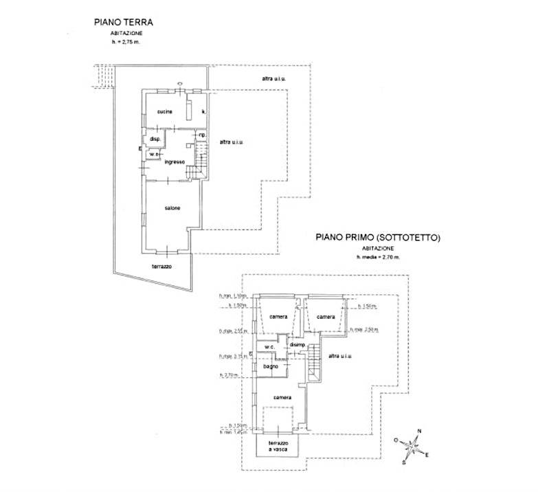 Immagine 28 di Casa semindipendente in vendita  in Strada Massabovi 13 a Imperia