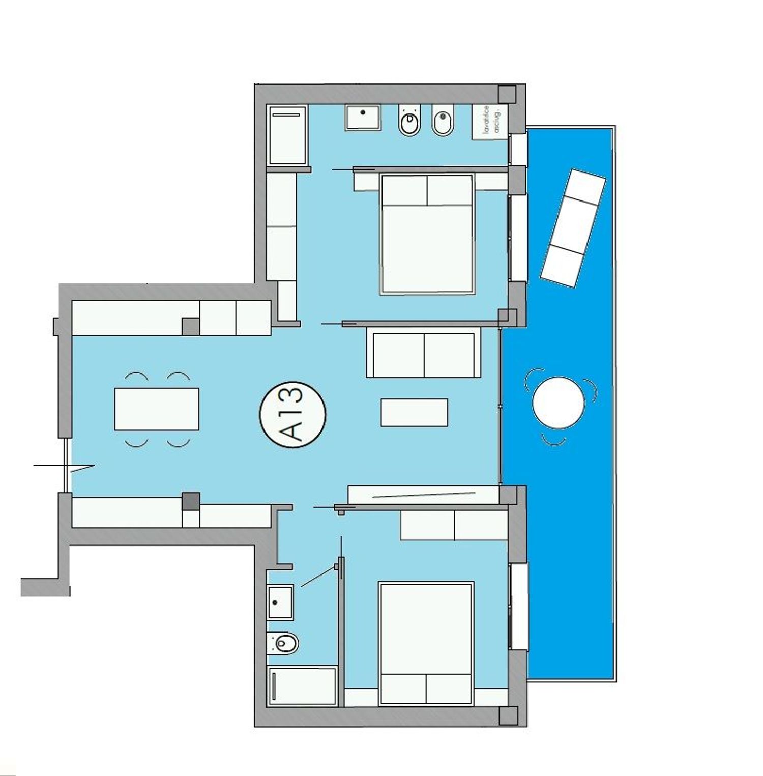 Immagine 20 di Appartamento in vendita  in delle Nazioni 51 a San Bartolomeo Al Mare