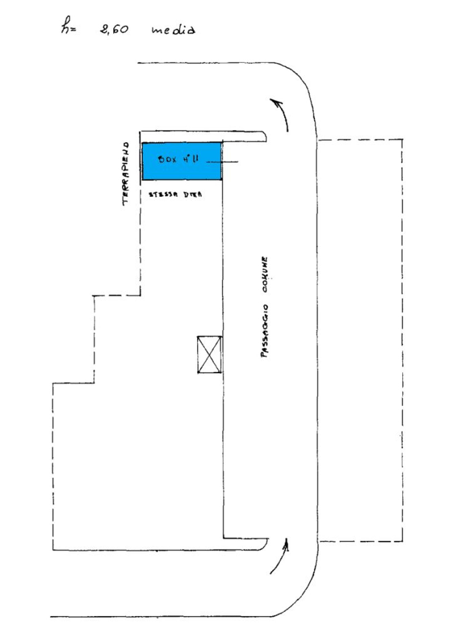 Immagine 22 di Box auto in vendita  in XXV Aprile a San Bartolomeo Al Mare