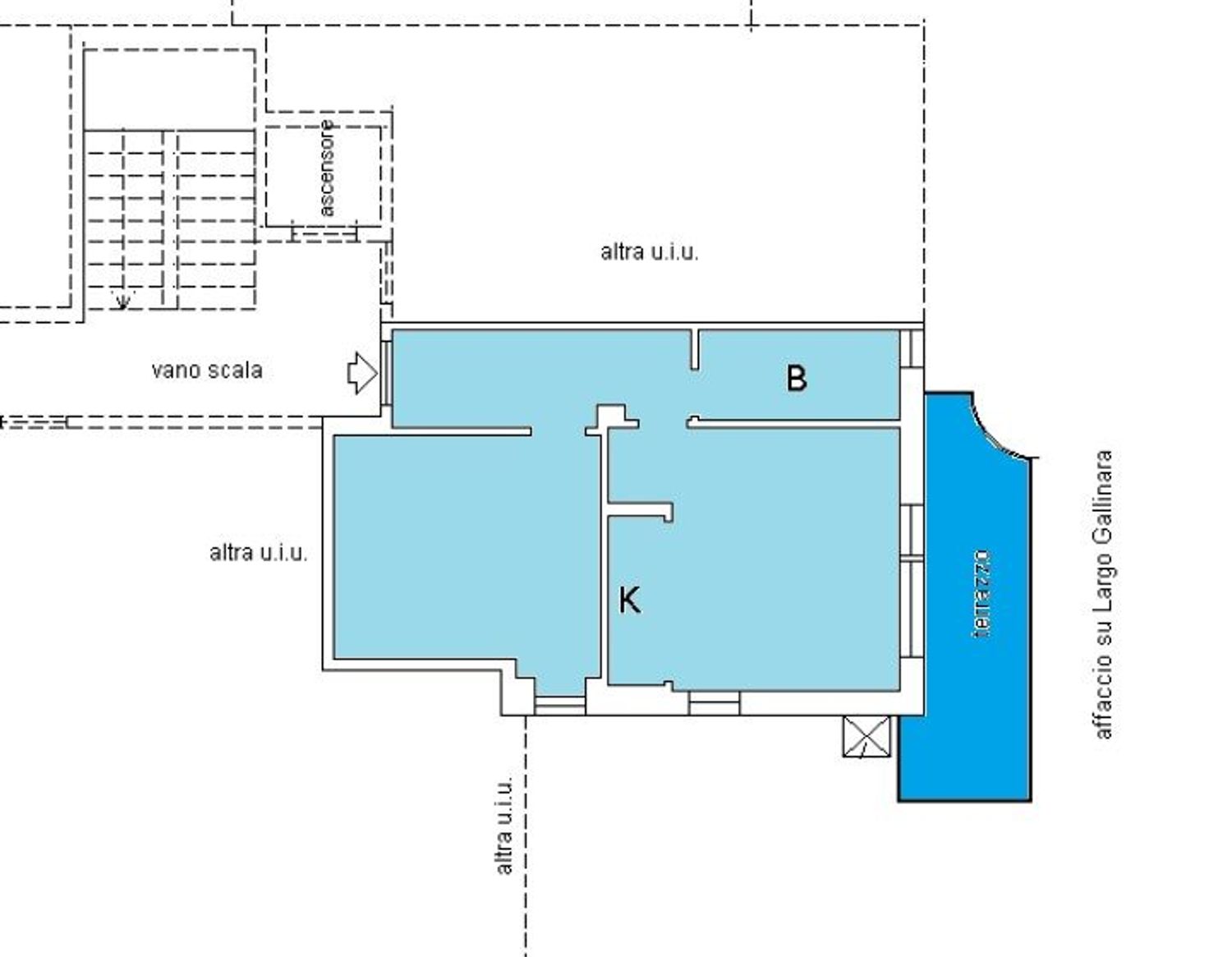 Immagine 22 di Appartamento in vendita  in Gallinara 6 a San Bartolomeo Al Mare