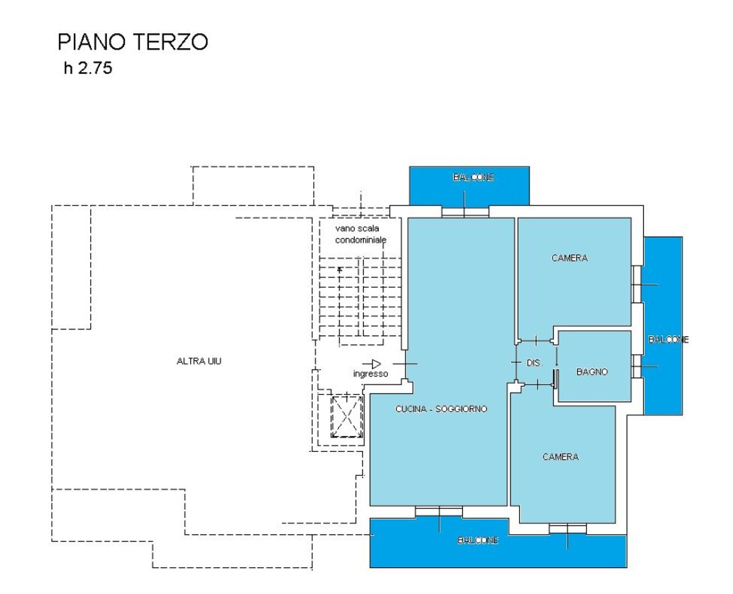 Immagine 24 di Appartamento in vendita  in Ai Caduti 1 a San Bartolomeo Al Mare