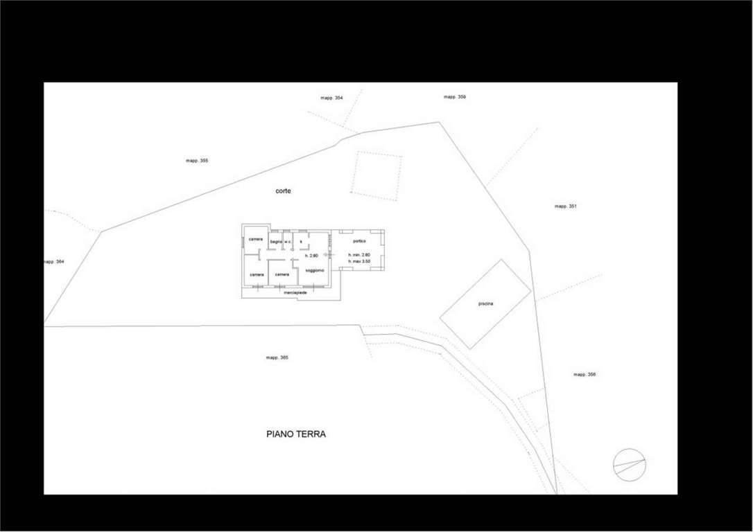 Immagine 32 di Villa in vendita  in Via al Castellaretto 8 a Badalucco