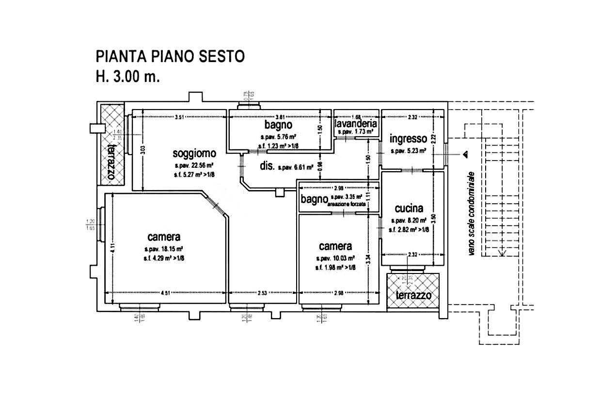 Immagine 28 di Appartamento in vendita  in Via Brea a Imperia
