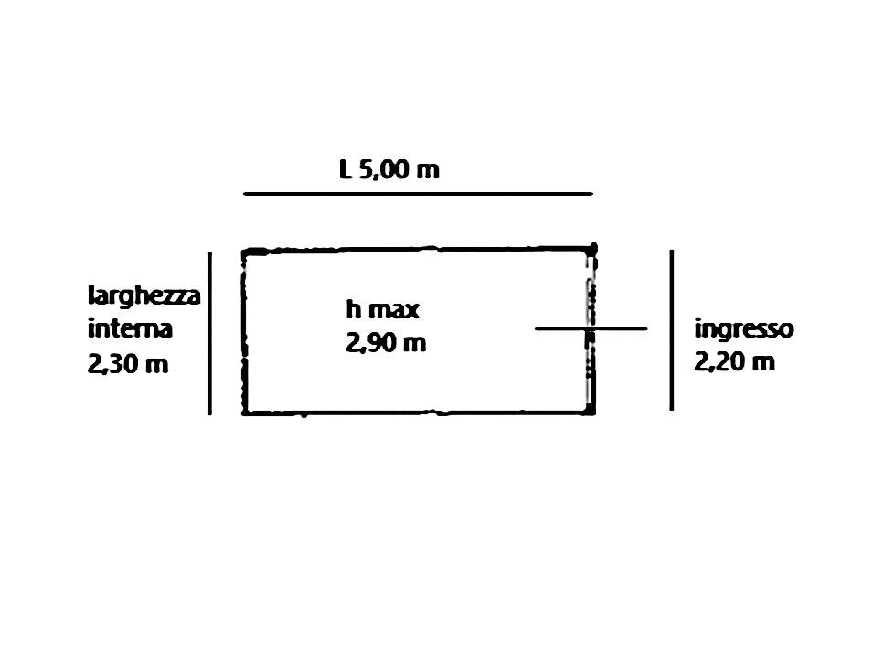Immagine 23 di Box auto in vendita  in XXV Aprile a San Bartolomeo Al Mare