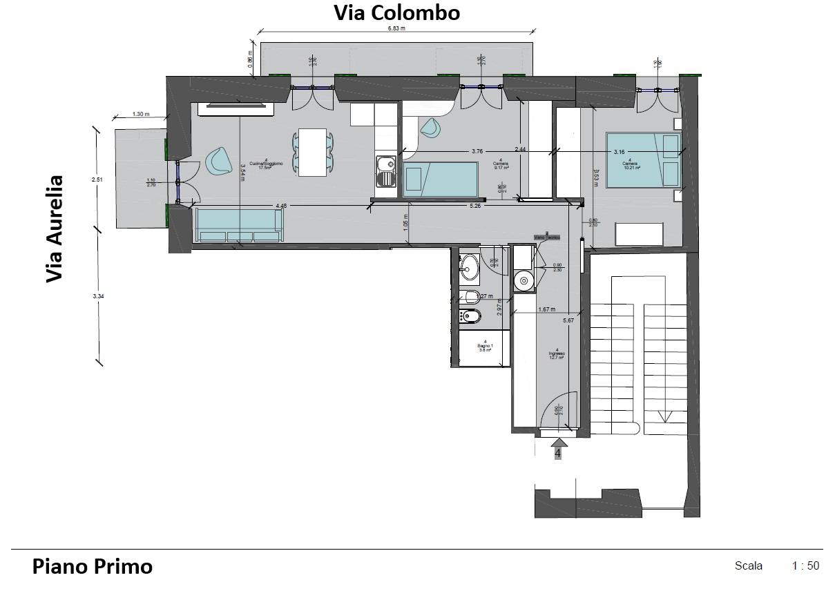 Immagine 31 di Appartamento in vendita  in Via Cristoforo Colombo 6 a Diano Marina