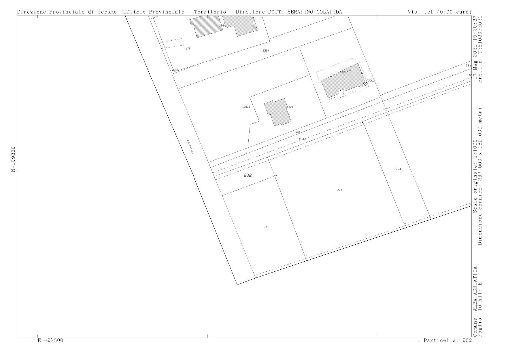 Immagine 10 di Terreno residenziale in vendita  in via dei mille 4 a Alba Adriatica