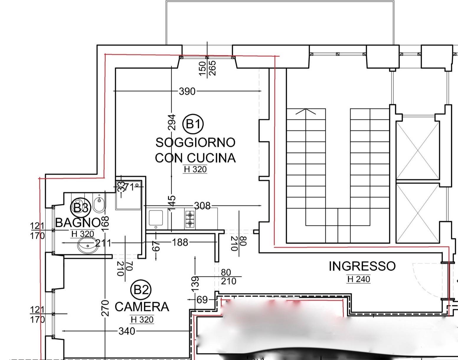 Immagine 15 di Appartamento in affitto  in Via Del Vecchio Politecnico 5 a Milano