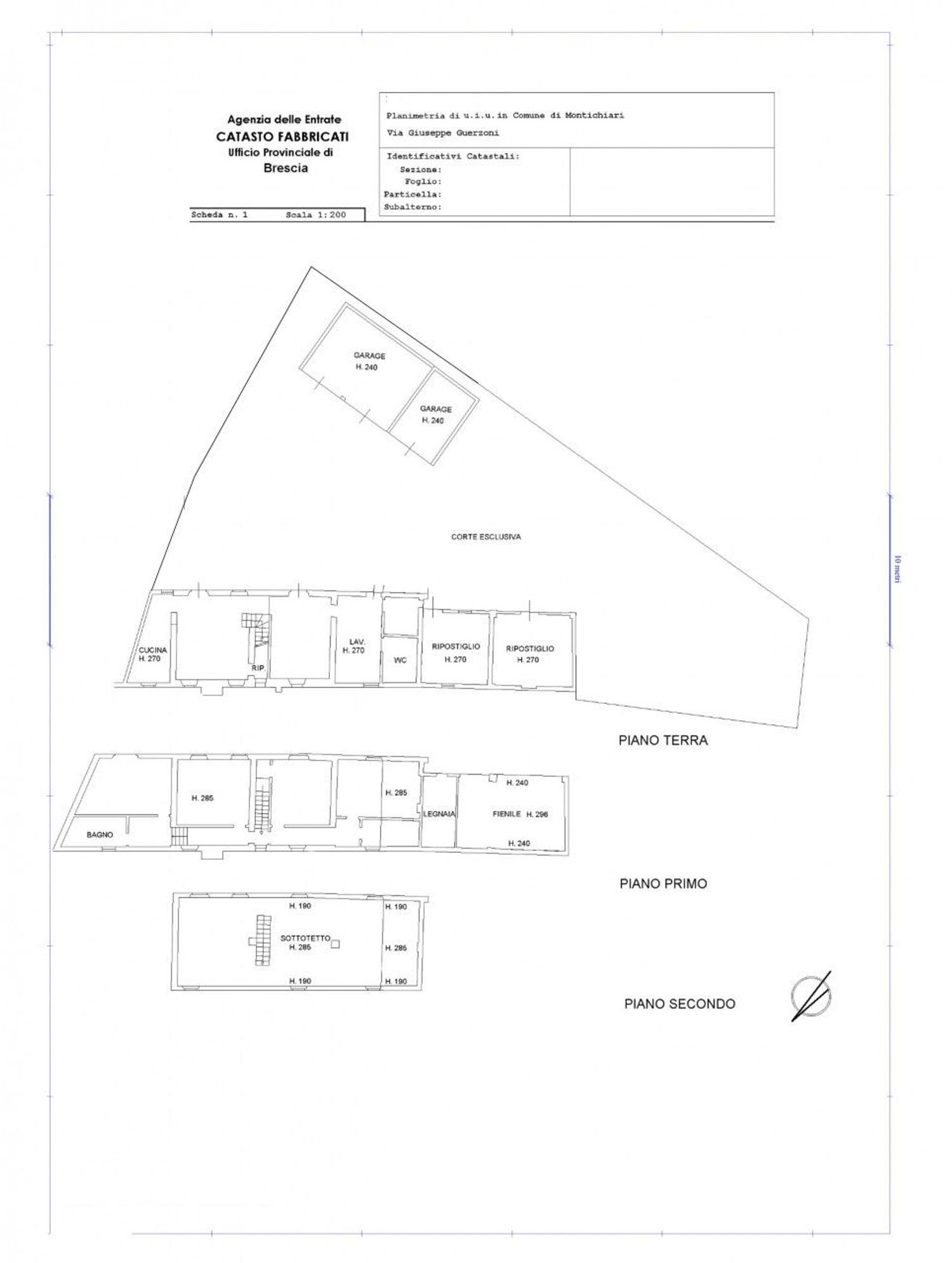 Immagine 9 di Casa semindipendente in vendita  in marconi a Montichiari
