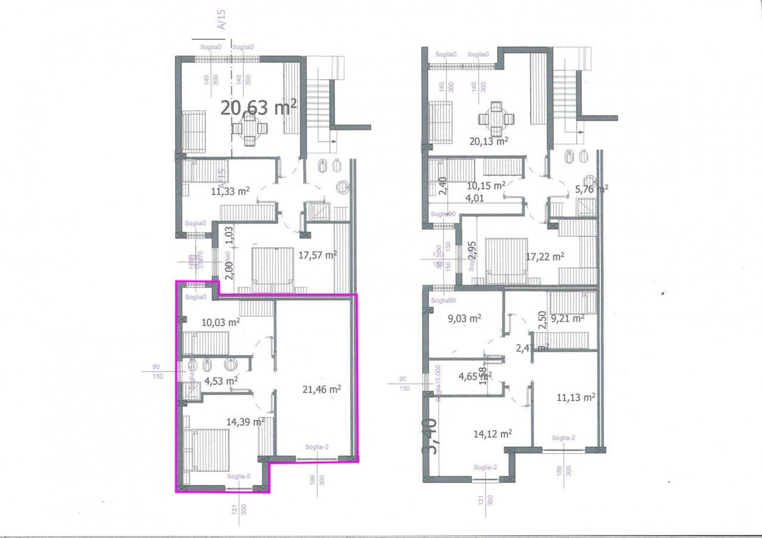 Immagine 13 di Appartamento in vendita  in Carlo Alberto a Calvagese Della Riviera
