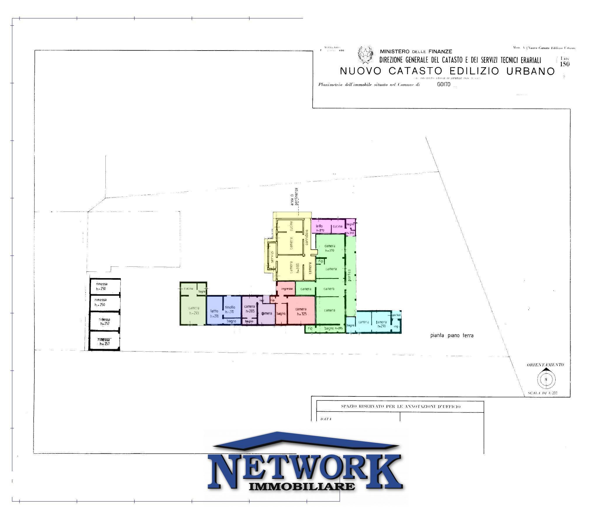 Immagine 18 di Palazzo in vendita  in via cerri a Goito