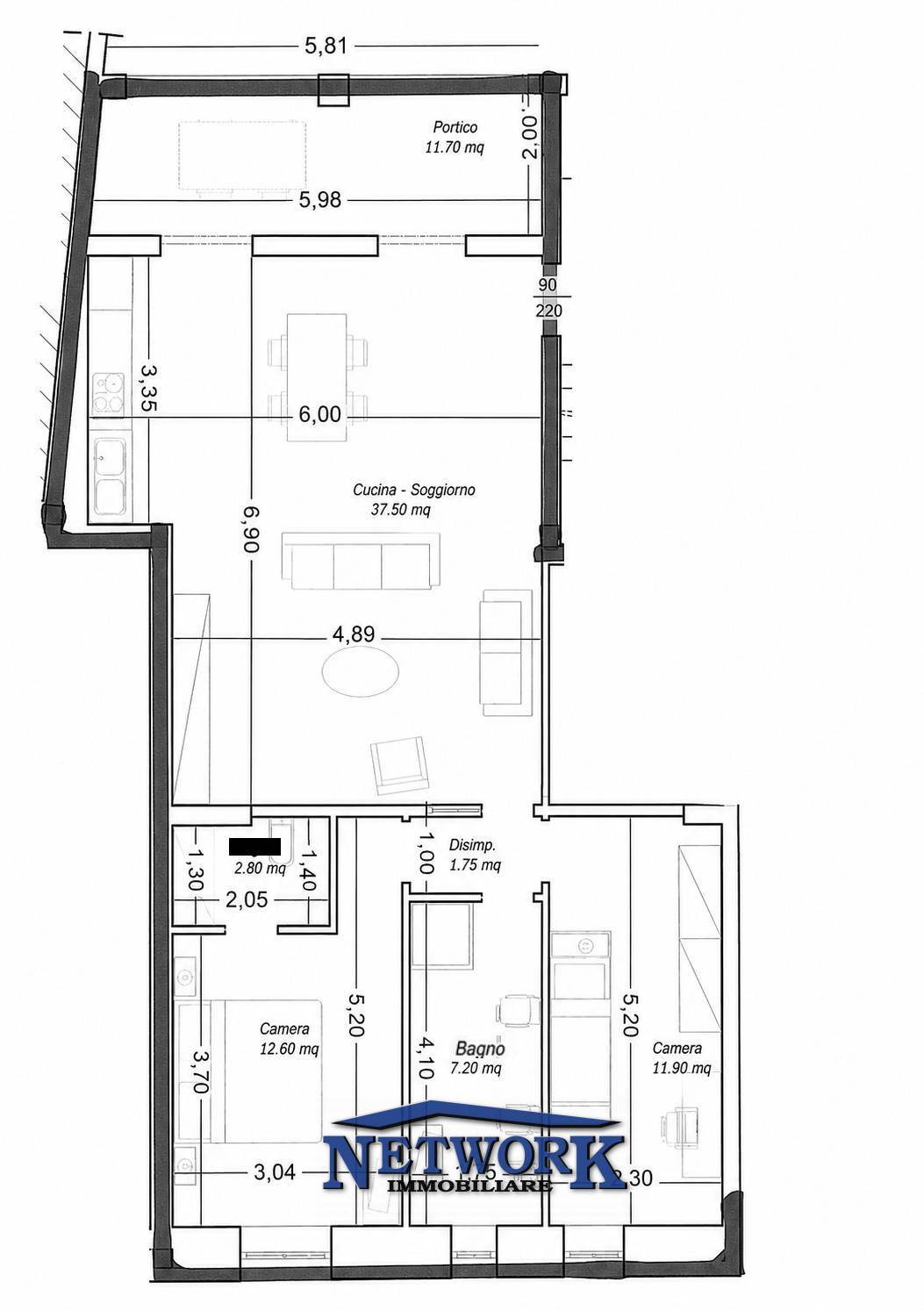 Immagine 9 di Appartamento in vendita  in via s. tommaso 16 a Bedizzole