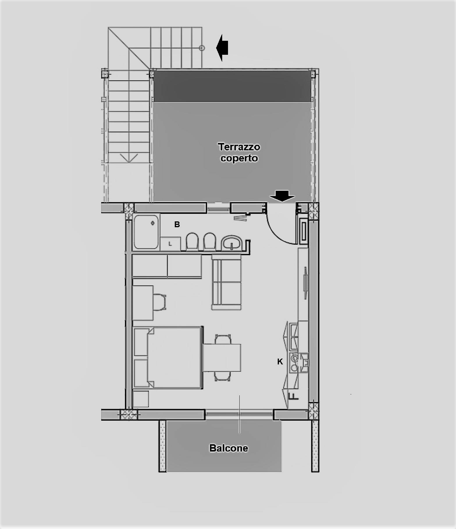 Immagine 8 di Appartamento in affitto  in Via Nazionale 7 a Catanzaro