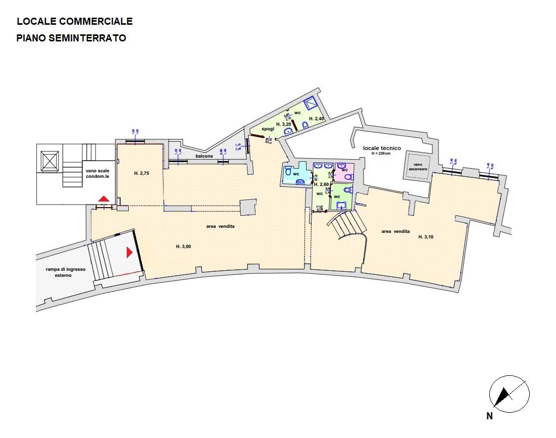 Immagine 21 di Negozio in vendita  in Via A. De Gasperi 25 a Catanzaro