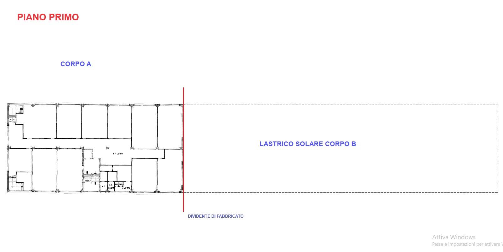 Immagine 12 di Palazzo in vendita  in viale Lucrezia della Valle 56 a Catanzaro