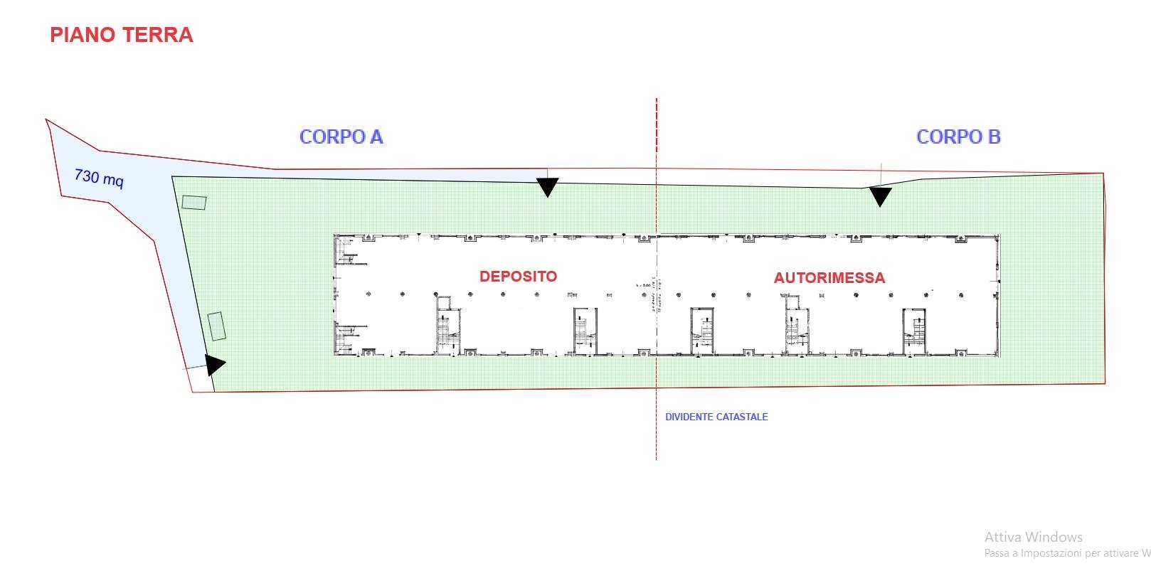 Immagine 10 di Palazzo in vendita  in viale Lucrezia della Valle 56 a Catanzaro