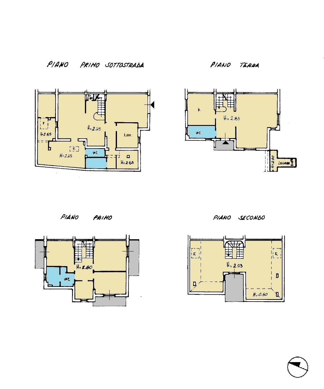 Immagine 31 di Villetta a schiera in vendita  in Via Ugo Ortona a Catanzaro