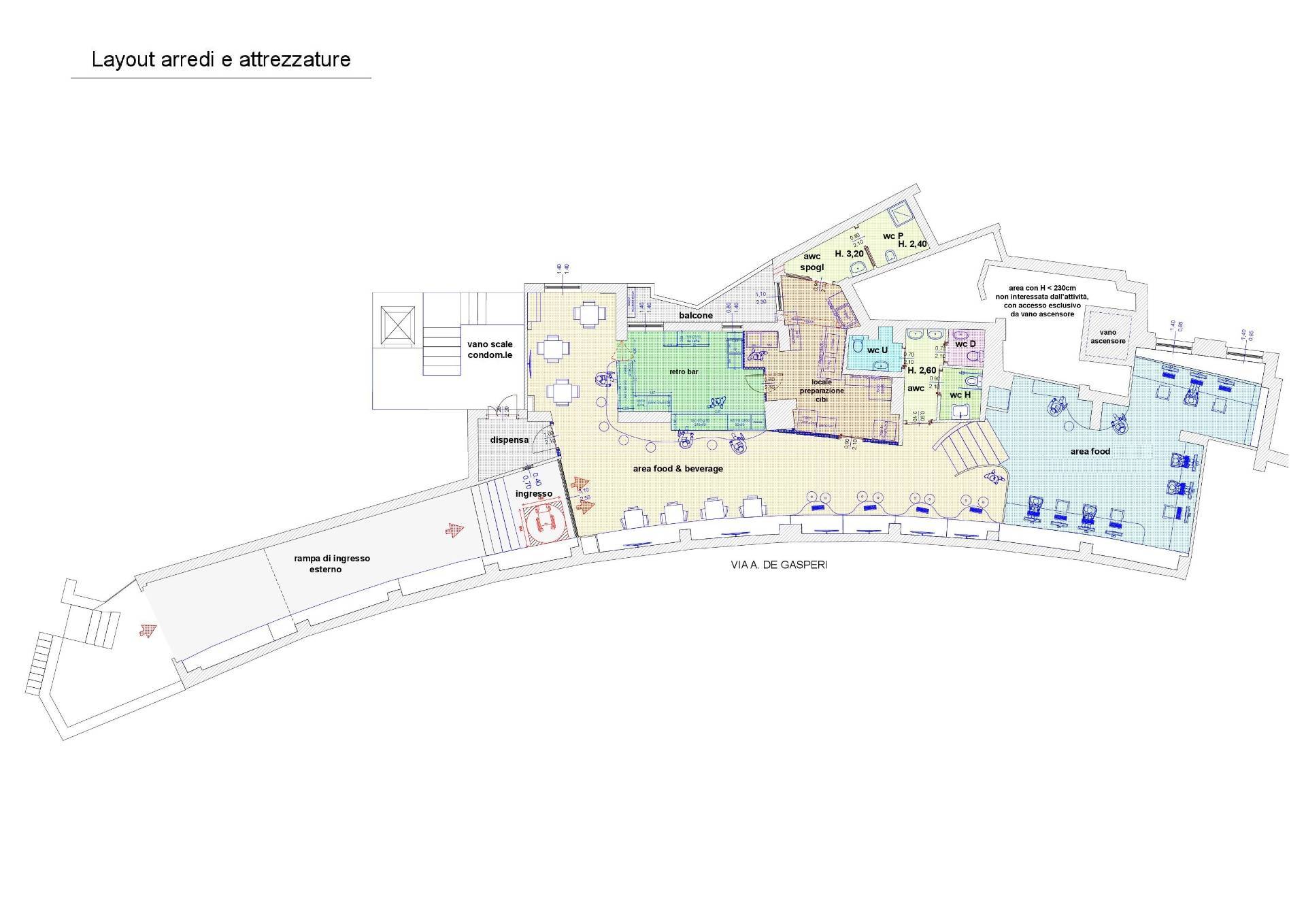 Immagine 14 di Attività commerciale in affitto  in via Alcide De Gasperi a Catanzaro