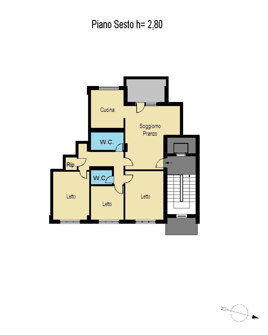 Immagine 10 di Appartamento in vendita  in Viale Isonzo 222/D a Catanzaro