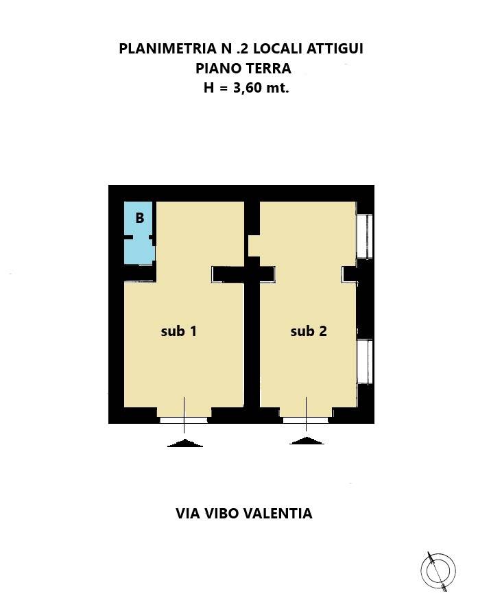 Immagine 6 di Negozio in vendita  in Via Vibo Valentia 11 a Catanzaro