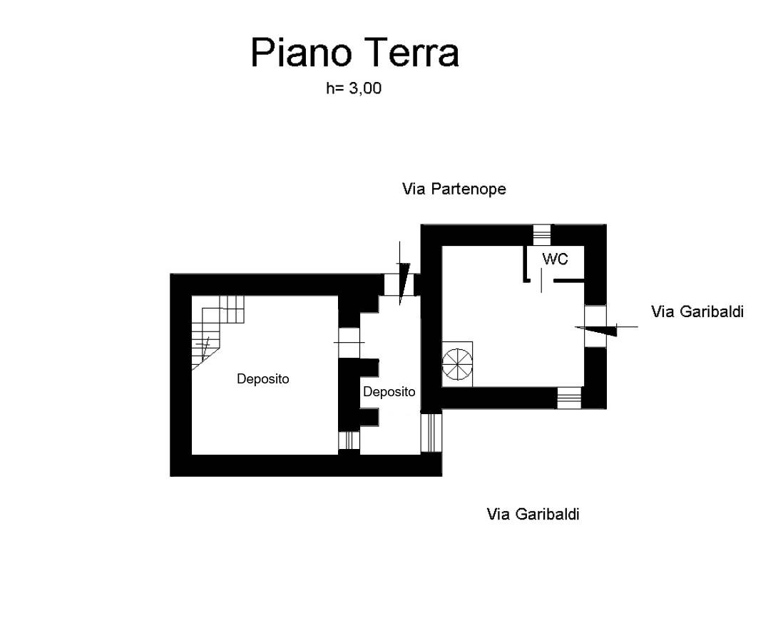 Immagine 20 di Villetta a schiera in vendita  in via Partenope a Amato