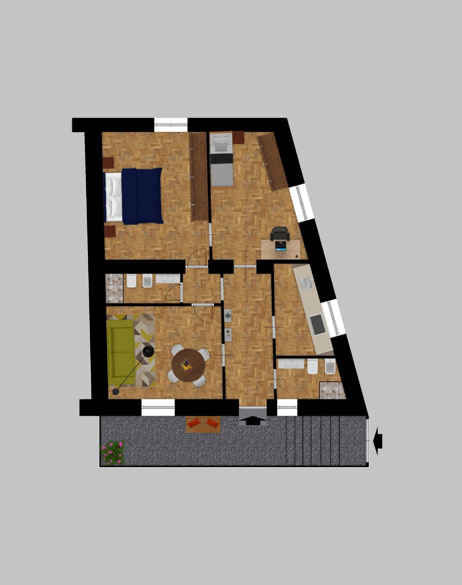 Immagine 16 di Ufficio in affitto  in via dei Crociati a Catanzaro