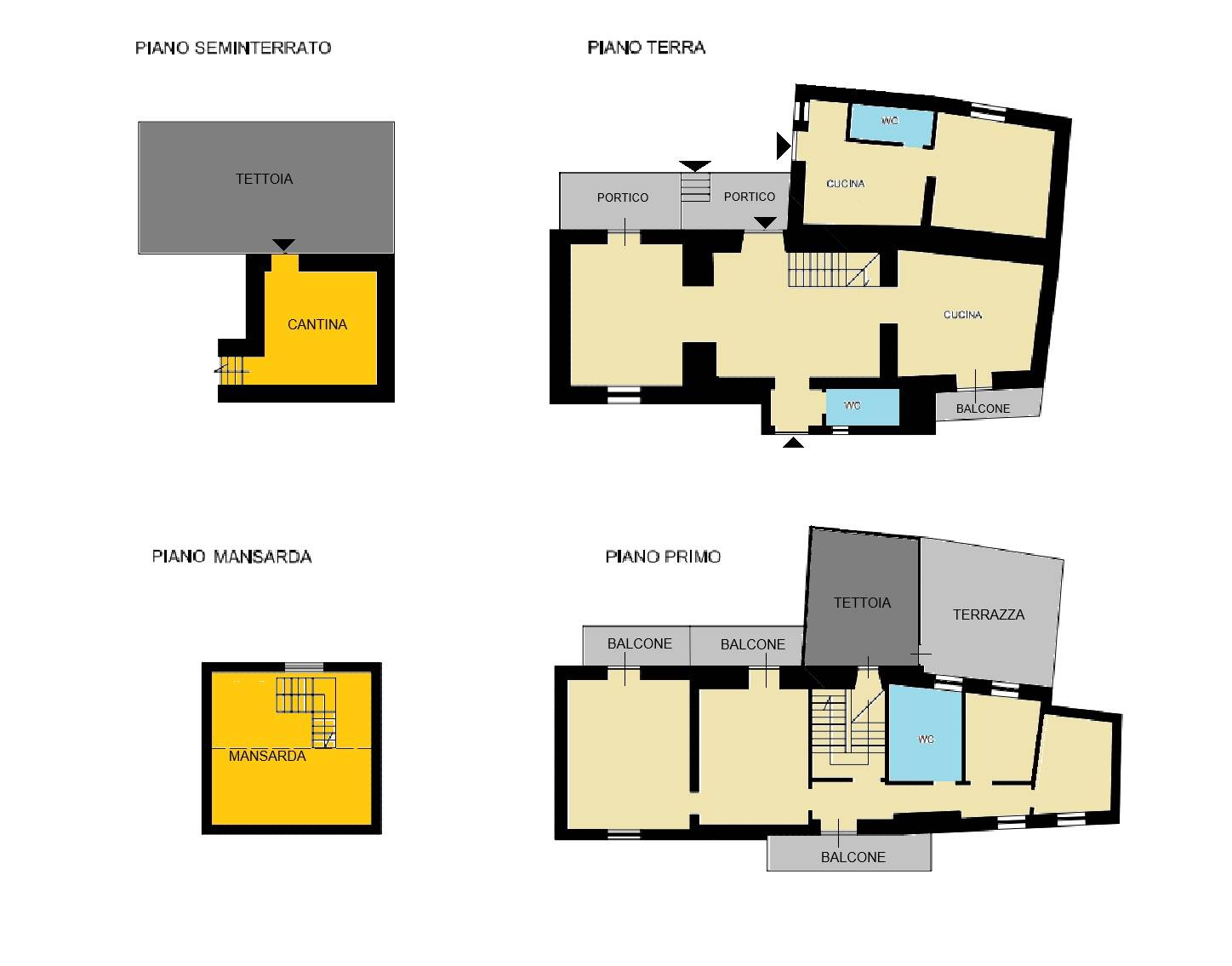 Immagine 30 di Villetta a schiera in vendita  in Strada Provinciale 168 a Marcellinara