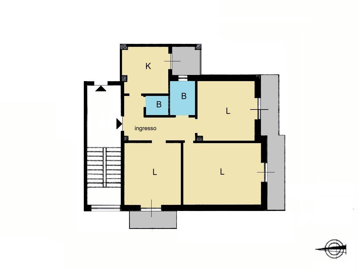 Immagine 18 di Appartamento in vendita  in via francesco caracciolo 53 a Catanzaro