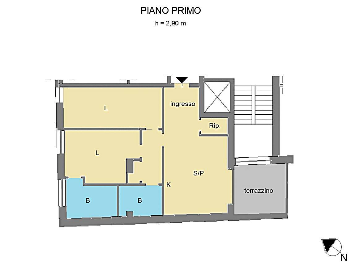 Immagine 13 di Appartamento in vendita  in Via Genova 13 a Catanzaro