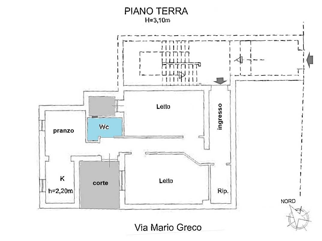 Immagine 13 di Appartamento in vendita  in via Mario Greco 61 a Catanzaro