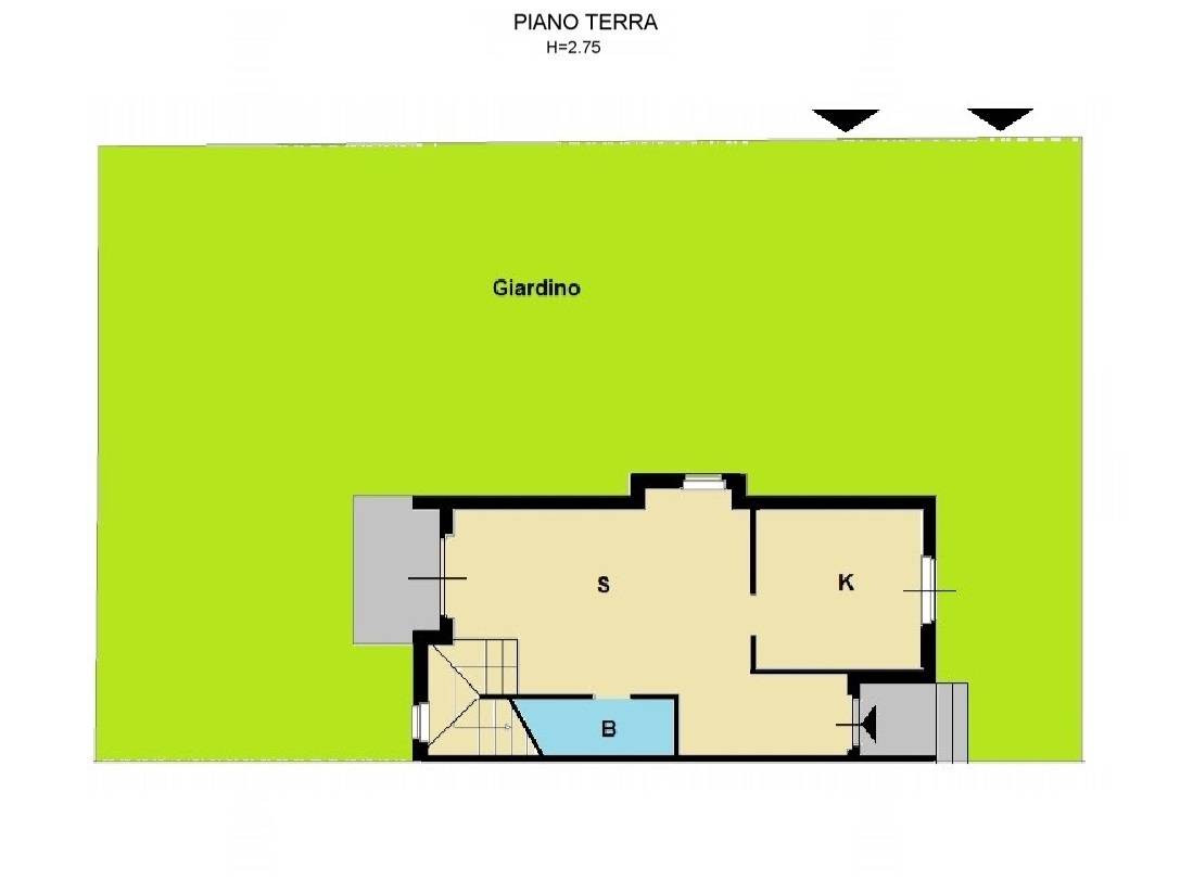 Immagine 37 di Villetta a schiera in vendita  in Via Padre Pietro da Settingiano a Amato