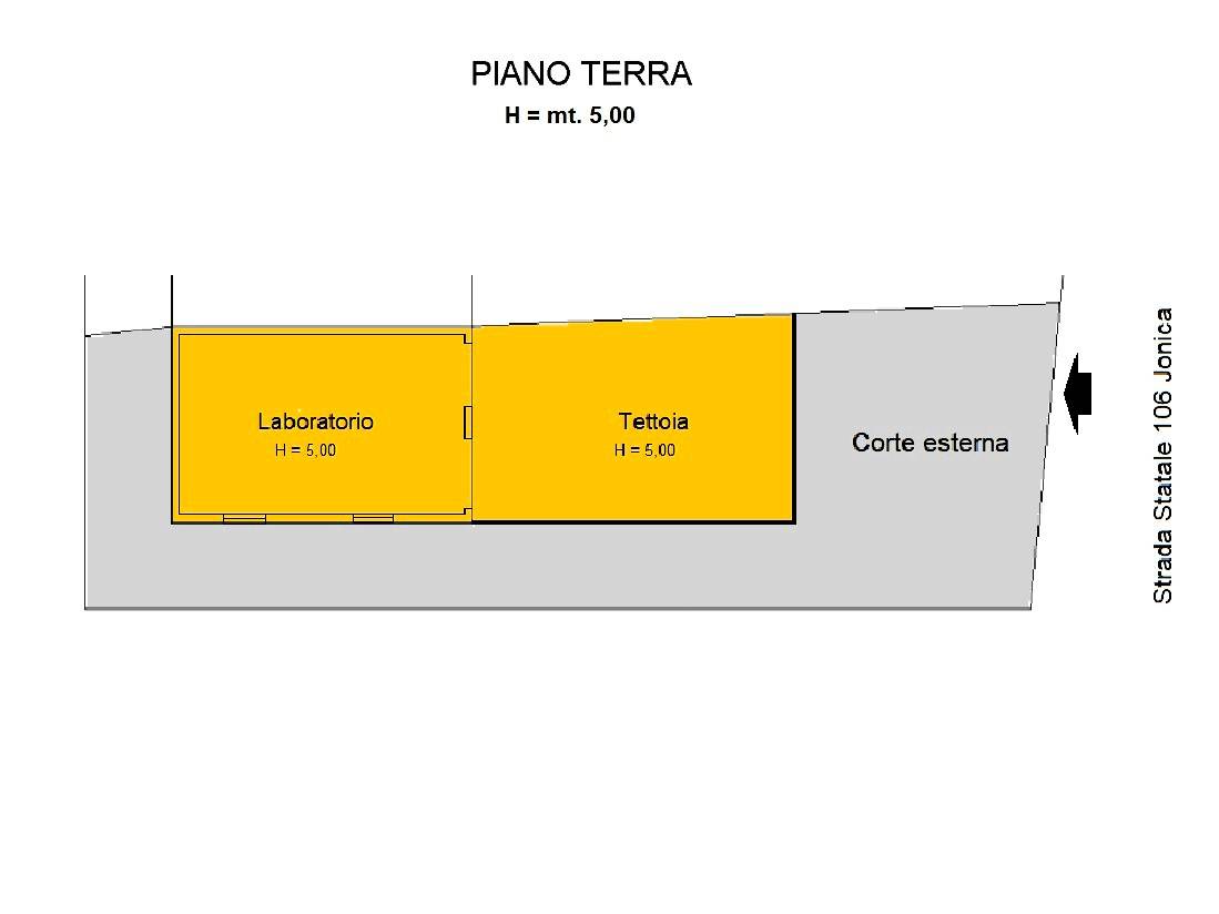 Immagine 12 di Capannone industriale in affitto  in Strada Statale 106 Jonica a Catanzaro