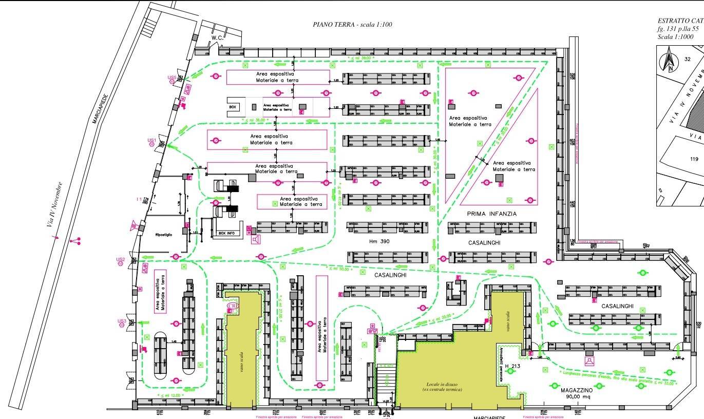 Immagine 4 di Locale commerciale in vendita  in Via IV Novembre 119 a Campobasso