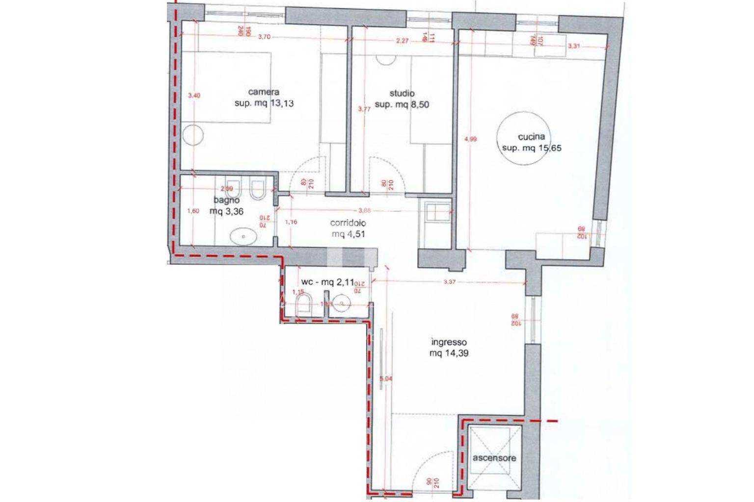 Immagine 14 di Appartamento in vendita  in Via Cesare Battisti 13 a Termoli