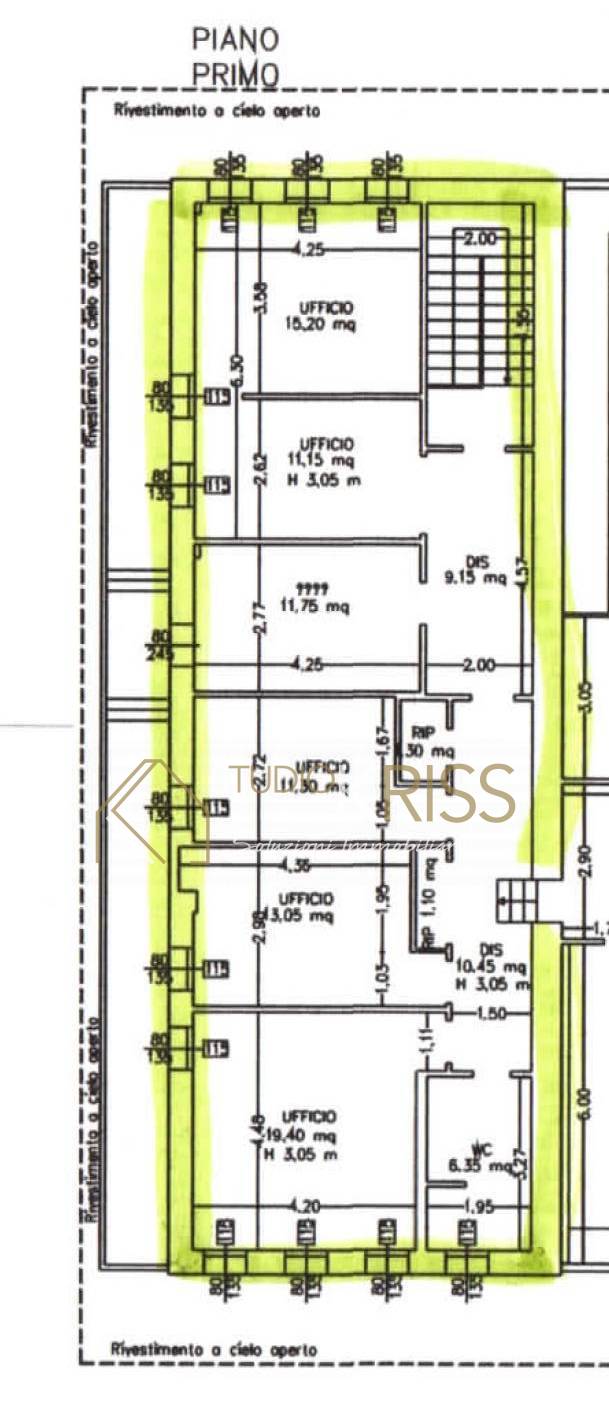 Immagine 11 di Ufficio in affitto  in via eridano a Ferrara